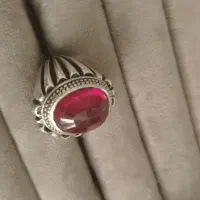 6عدد انگشتر نقره رکاب دستساز فیرزه، لاجورد، یاقوت|جواهرات|نجفآباد, یزدانشهر|دیوار