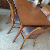 میز غذا خوری صدفی پلاس|میز و صندلی غذاخوری|اردبیل, |دیوار