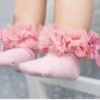 جوراب لب تور دخترانه