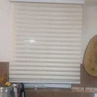 پرده زبرا تمیز و سالم