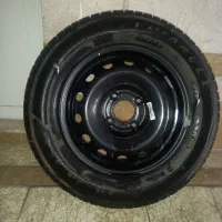 رینگ ولاستیک ۱۴ با رینگ اصلی۲۰۷ و ۲۰۶نو نو