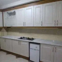 کابینت مجلل پیش ساخته و اماده با تاج و پاخور تکمیل