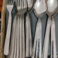 قاشق،چنگال،ملاقه، کارد ژاپنی نو و سالم|ظروف سرو و پذیرایی|شیراز, سعدیه جنوبی|دیوار