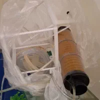 آکواریوم سایز بزرگ همراه پایه و تجهیزات کامل|ماهی|بندرعباس, |دیوار