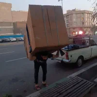 حمل بار و کارگر حرفه ای و چیدمان استوره|خدمات حمل و نقل|پرند, فاز ۶|دیوار