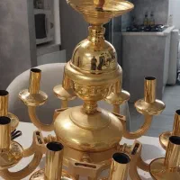 لوستر سقفی ۱۰ شاخه دوعدد