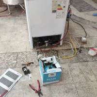 تعمیرات کولر گازگیری کولر یخچال و لباس شویی دوقلو