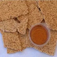 سوهان کنجدی با شیره انگور