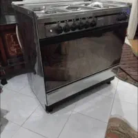 اجاق گاز فر ۵شعله تمام استیل