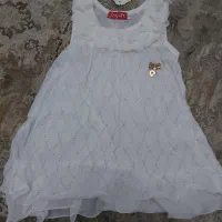 پیراهن حریر مناسب ۱تا ۲سال|کفش و لباس بچه|ساری, |دیوار