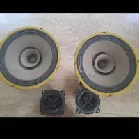 یک جفت میدرنج ۱۰ اینچ  کیواس با یک جفت میدرنج سونی