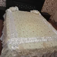 تخت دونفره به همراه تشک