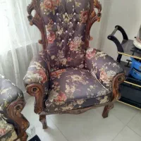 مبلمان ۹نفره با قیمت مناسب سلطنتی مبل استیل