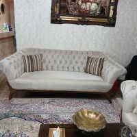 مبل نو۵نفره|مبلمان خانگی و میز عسلی|رشت, استقامت ۱|دیوار