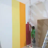 نقاش ی ساختمان ساختمانی رنگ کاری کناف نقاش آمیزی|خدمات پیشه و مهارت|مشهد, شهرک رازی (شهرک غرب)|دیوار