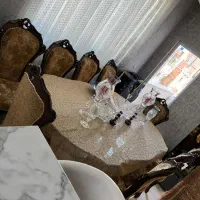 مبلمان هفت نفره با نهارخوری 10نفره|مبلمان خانگی و میز عسلی|خوی, |دیوار