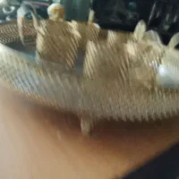 سینی برنجی قلم کاری شده