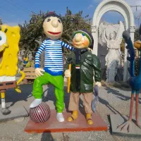 مجسمه شخصیت کارتنی|مجسمه، تندیس، ماکت|کرج, شهرک احمدیه|دیوار