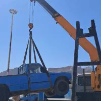 خدمات جرثقیل خاور ۳ تن کفی دار دکل بلند سبد دار|خدمات حمل و نقل|کرمان, |دیوار