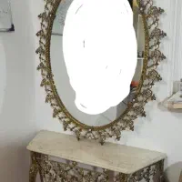 آینه کنسول برنجی