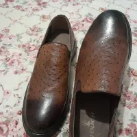 کفش چرم مردانه