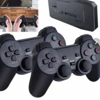 کنسول بازی با دودسته بی سیم۶۴ گیگ حافظه گیم استیک|کنسول، بازی ویدئویی و آنلاین|قم, نیروگاه|دیوار