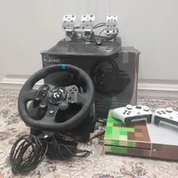 ایکس باکس وان اس بهمراه فرمان لاجیتک G923|کنسول، بازی ویدئویی و آنلاین|تهران, ایوانک|دیوار
