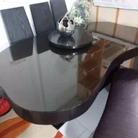 میز غذاخوری۸نفره خیلی شیک و تمیز|میز و صندلی غذاخوری|سبزوار, پیام|دیوار