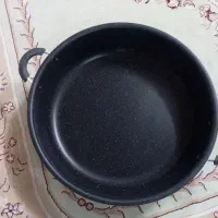 ماهیتابه بزرگ گرانیت دسته دار(سایز52ـ 12نفره)|ظروف پخت‌وپز|قم, بلوار امین و ساحلی|دیوار