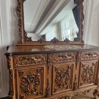 آینه کنسول|بوفه، ویترین، کنسول|تبریز, |دیوار