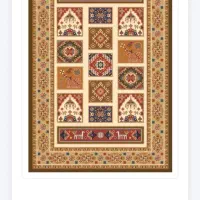 فرش ستاره کویر یزد کلکسیون شاهسون طرح W301-5101