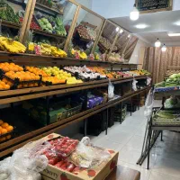 استند میوه وسایل کامل میوه فروشی سالم آماده به کار