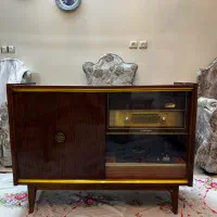 کنسول گرام فیلیپس و رادیو لامپی سانبرگ ۱۹۴۵ المان