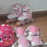 اسکیت ژله ای خارجی چراغدار سایز ۲۹تا۳۳ نو نو