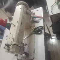 چرخ خیاطی صنعتی کلفت دوزی جفت پایه کره اصل|چرخ خیاطی و ریسندگی|مهاباد (آذربایجان غربی), |دیوار
