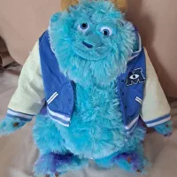 عروسک سالیوان ۳۵ سانتی نو با جعبه شیشه ای کادویی