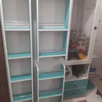 میزتلوزیون وتخت کمدبچه|تخت و سرویس خواب|نسیم‌شهر, |دیوار
