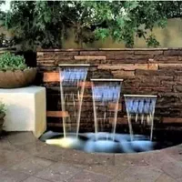 حوضو آبنما و آبشار های صخره ایی|مصالح و تجهیزات ساختمان|یزد, |دیوار