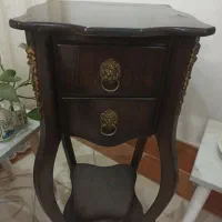 کتابخانه یا باکس چوبی ومیز تلفن|کتابخانه، شلف، قفسه‌های دیواری|قم, بنیاد|دیوار