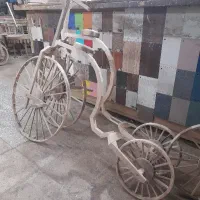 دوچرخه چوبی ..