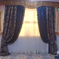 پرده مخمل نونو|پرده، رانر، رومیزی|خرمشهر, |دیوار