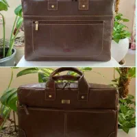کیف اداری چرم طبیعی کار دست