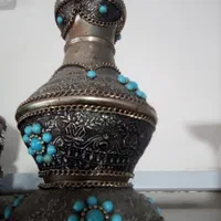 ظروف تزئینی با فیروزه،عقیق و زمرد|صنایع دستی و سایر لوازم تزئینی|دامغان, |دیوار