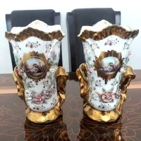 چینی سفید گل برجسته دکوری ویترینی سیلور پیوتر|ظروف سرو و پذیرایی|کهریزک, |دیوار