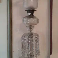 چراغ عتیقه لاله آلمانی اصل