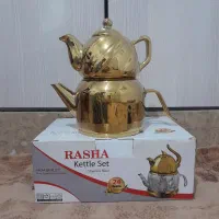 کتری قوری ۳ لیتری طلایی راشا