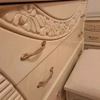 سرویس تخت خواب دونفره با تشک در حد نو|تشک تختخواب|لاهیجان, کوی استادان|دیوار