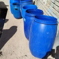 بشکه پلاستیکی درب دار|ظروف نگهدارنده، پلاستیکی، یک‌بارمصرف|مرند, |دیوار