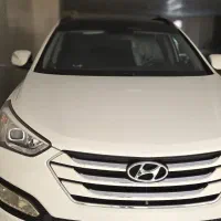 سانتافه ۲۰۱۴ پلاک ملی بدون رنگ