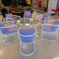 میز صندلی باغی کافه رستورانی چهار نفره chair|صندلی و نیمکت|تهران, چیتگر جنوبی|دیوار